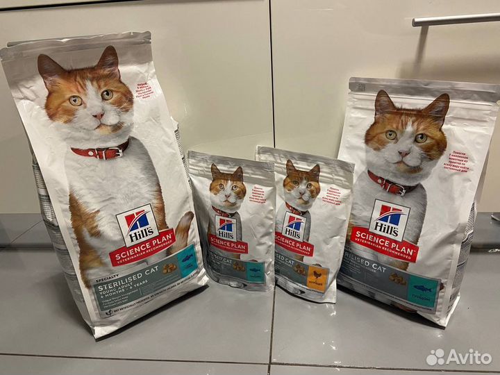 Сухой корм для кошек Hills Sterilised cat от