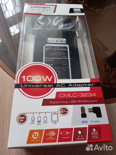 Универсальный блок питания для ноутбука