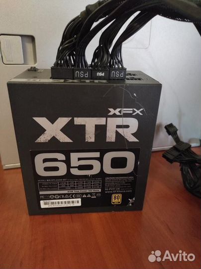 Блок питания 650W XFX XTR Black Gold