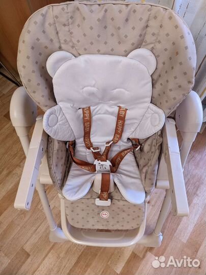Стульчик для кормления Happy Baby William Pro 6м+