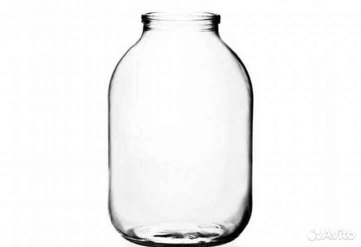 Банки стеклянные 3 л, 1л. 0,7л 0.5л