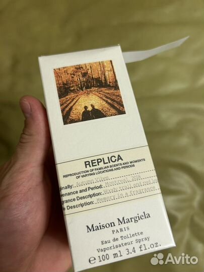 Духи Maison margiela replica