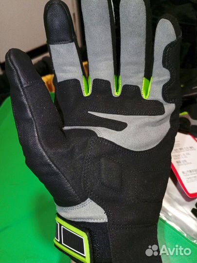 Мотоперчатки кожаные MotoWolf