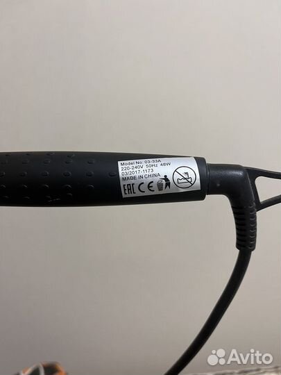 Плойка для волос (33 мм) titanium T PRO dewal