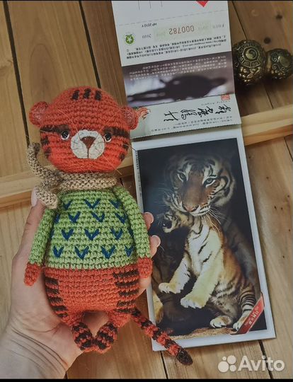 Вязаные игрушки ручной работы