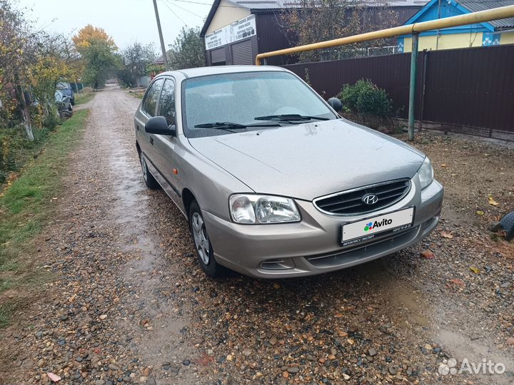 Hyundai Accent 1.5 МТ, 2008, 231 200 км