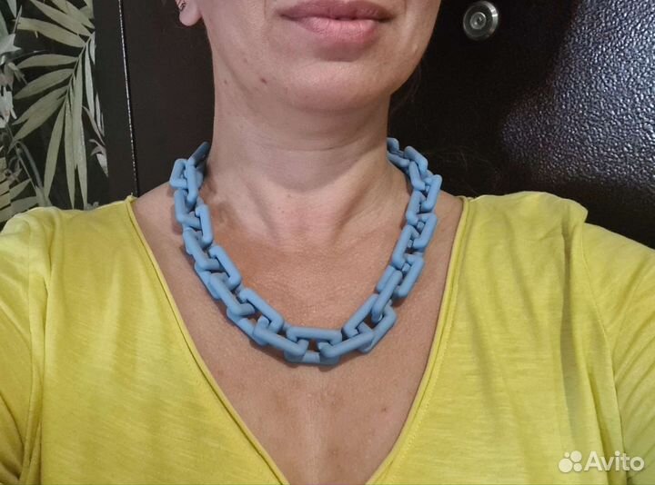 Цепи колье, Серьги
