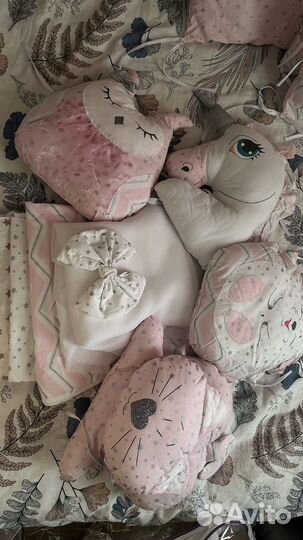 Бортики в кроватку