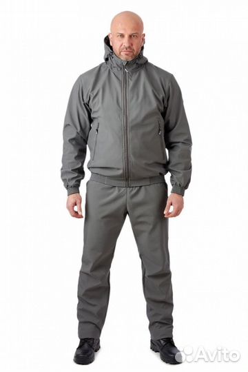 Костюм Nova Tex Барс орион полофлис, графит, р.56