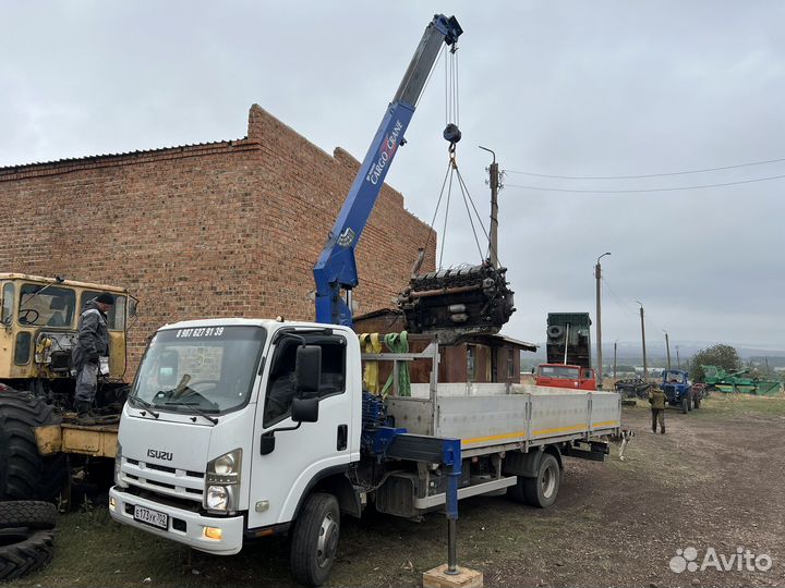 Манипулятор Isuzu воровайка кран