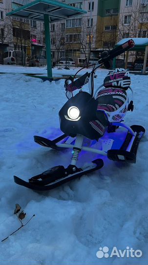 Детский электроснегокат