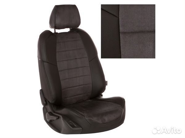 Чехлы Kia Rio (2016-2022) / Hyundai Solaris (20