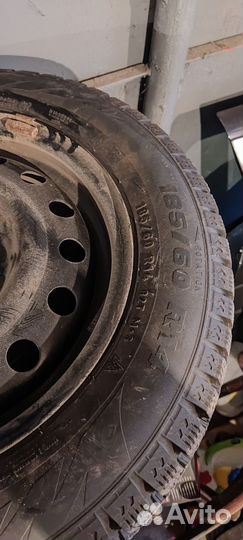 Pirelli Formula Ice r 14 на дисках