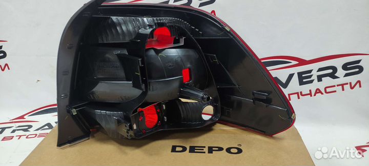 Фонарь задний левый Volkswagen Polo V /10-15г