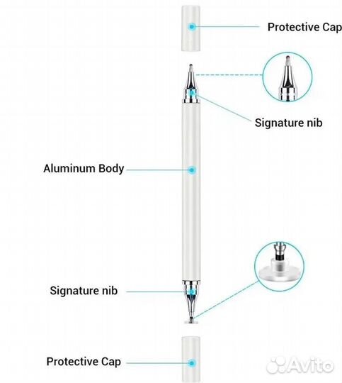 Универсальный стилус для планшетов, смартфонов