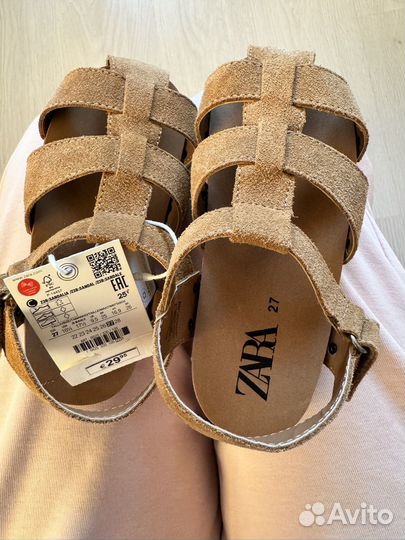 Сандалии zara