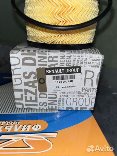 Набор фильтров для «то» Renault Duster 2021