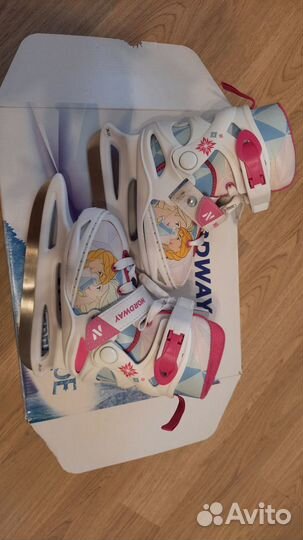 Коньки детские раздвижные