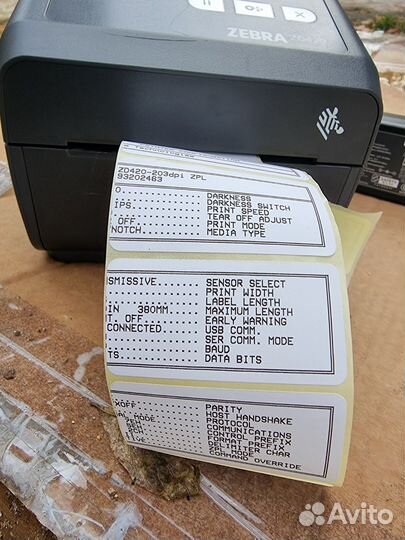 Принтер печати этикеток Zebra ZD 42042-D0E000EZ