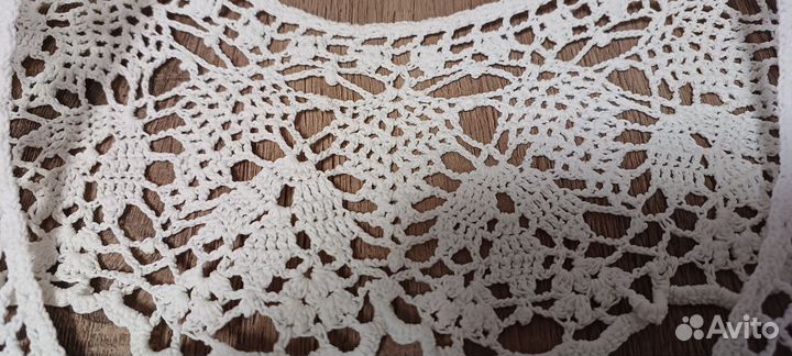 Вязанный воротник