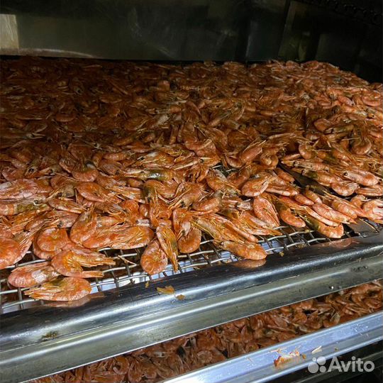 Вяленая северная креветка в остром томатном соусе