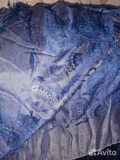 Платок шаль шелк