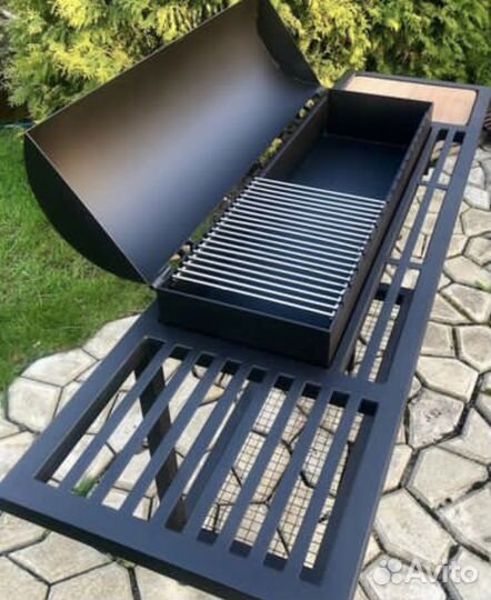 Мангал со столиком