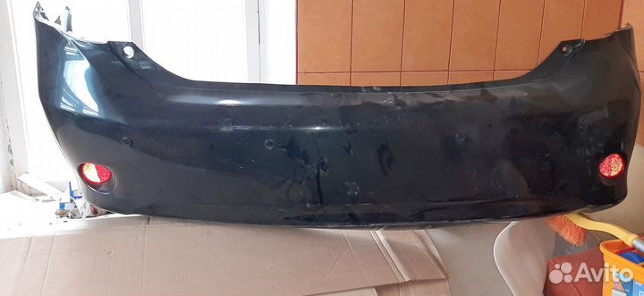 Задний бампер Toyota Corolla 1.6 AMT, 2007