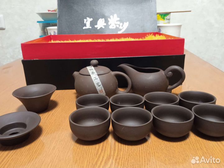 Китайский чайный сервиз в подарочной упаковке