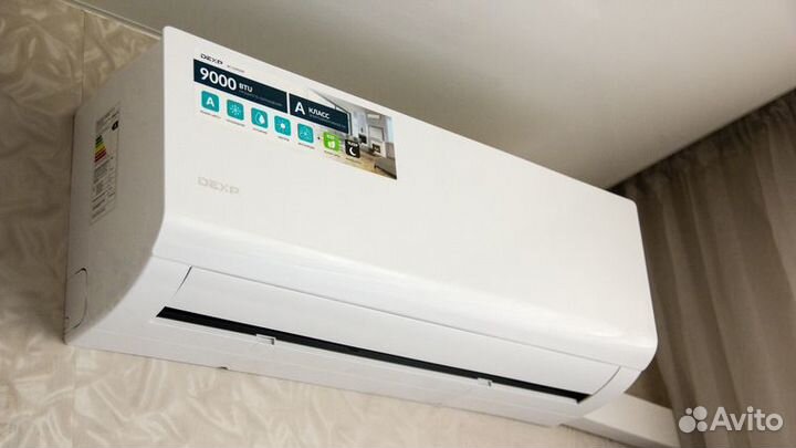 Кондиционер настенный dexp AC-CH9ONF. Новый