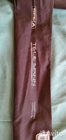 Спиннинг телескопический seika