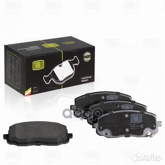 Колодки тормозные Kia Picanto (04) PF0701 Trialli