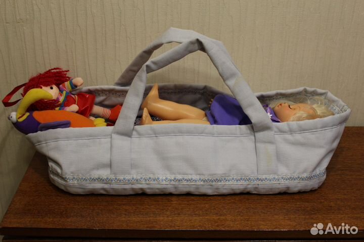 Переноска-люлька с говорящей куклой