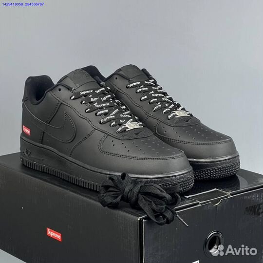 Кроссовки Nike Air Force 1 low Supreme (Арт.77125)