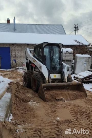 Услуги мини погрузчика Bobcat, аренда с оператором