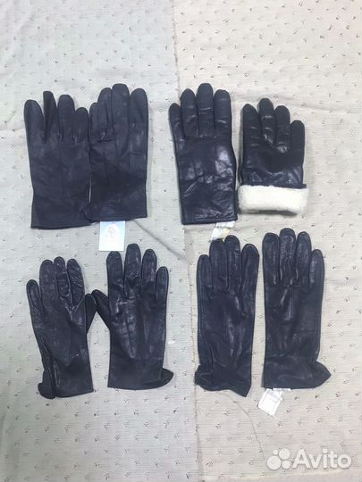 Перчатки военные кожанные