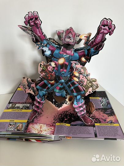 Книга Pop Up Super Heroes Marvel