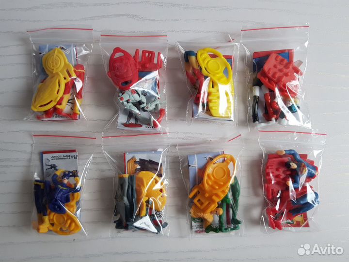 Серии игрушек киндер