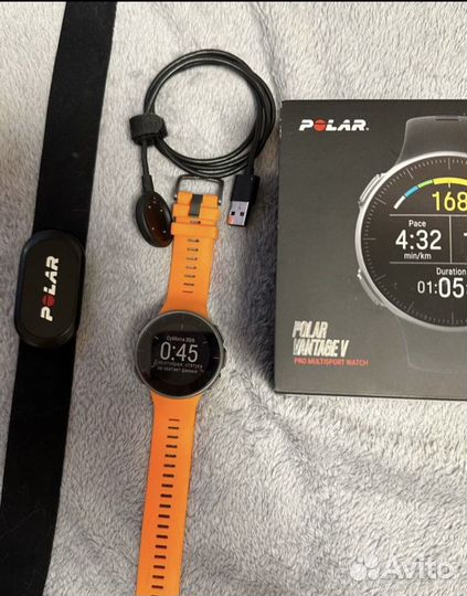 Часы Polar Vantage V + H10