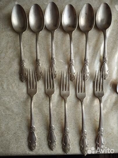 Столовые приборы мельхиор кольчугино