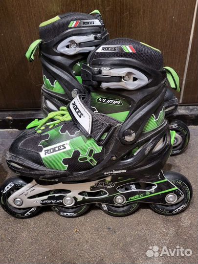 Роликовые коньки детские раздвижные Roces Yuma