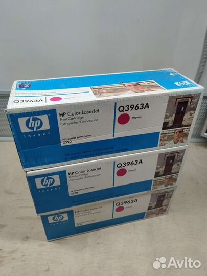 Картридж HP 122A Q3963A пурпурный