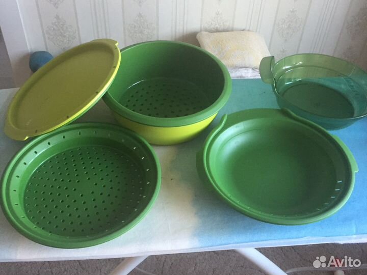 Tupperware пароварка для микроволновки