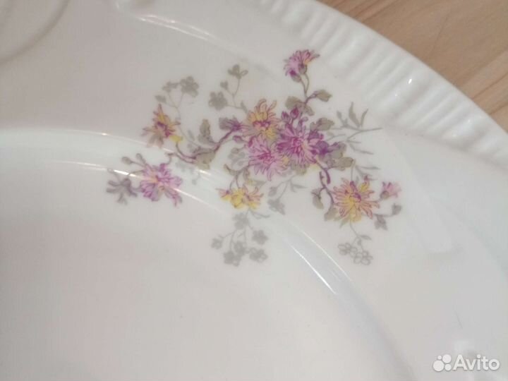 Тарелка Лимож Франция начало 20 века