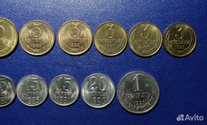 Мешковые монеты СССР регулярного чекана