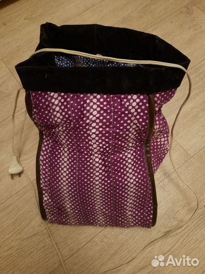 Грелка-сапог электрическая для ног. СССР