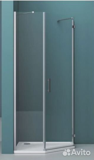 BelBagno kraft-P-1-100-C-Cr-R Душевой у