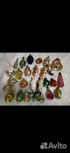 Елочные игрушки СССР