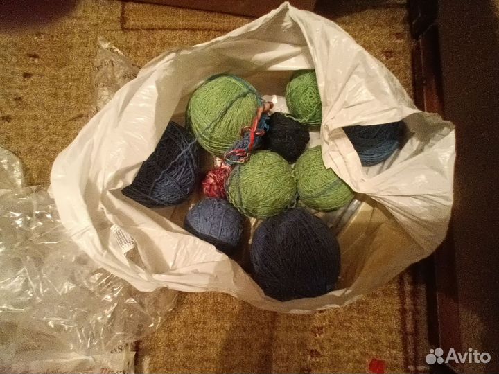 Пряжа для вязания пакетом