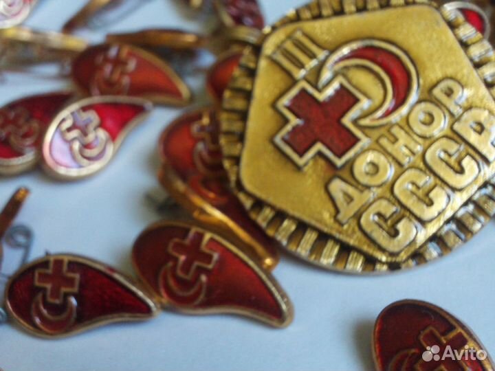 Значки Донор СССР